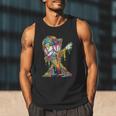 Baseball Ice Cream Dripping Dabbing Baseball Drip Men Tank Top Baseball Ice Cream Dripping Dabbing Baseball Drip Men Tank Top