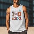 I Survived 100 Days Baseball Football Basketball School Kids Men Tank Top I Survived 100 Days Baseball Football Basketball School Kids Men Tank Top