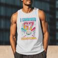 I Survived 67 Days Of School Baseball Drip Six Seven Meme Men Tank Top
