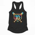 10 Years Old 10th Birthday Baseball Ice Cream Dripping Boys Flowy Tank 10 Years Old 10th Birthday Baseball Ice Cream Dripping Boys Flowy Tank
