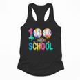 100 Days Of School Baseball Boys Kids Colorful 100th Day Flowy Tank