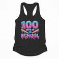 100 Days Of School Baseball Dripping Ice Cream 100th Day Flowy Tank 100 Days Of School Baseball Dripping Ice Cream 100th Day Flowy Tank