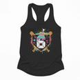 6th Birthday Baseball Drip Number 6 Year Old Birthday Boy Flowy Tank