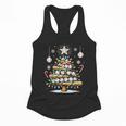 Baseball Christmas Tree Lights Flowy Tank