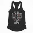 Baseball Mom My Son Will Be Waiting For You At Home Flowy Tank Baseball Mom My Son Will Be Waiting For You At Home Flowy Tank