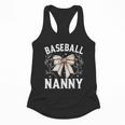 Baseball Nanny Baseball Coquette Bow Flowy Tank Baseball Nanny Baseball Coquette Bow Flowy Tank