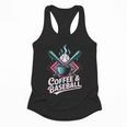 Coffee And Baseball Baseball Player Flowy Tank Coffee And Baseball Baseball Player Flowy Tank