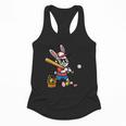 Easter Bunny Baseball Player Batter Rabbit Boys Kids Men Flowy Tank Easter Bunny Baseball Player Batter Rabbit Boys Kids Men Flowy Tank