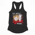 Hot Mess Always Stressed Baseball Mom Flowy Tank