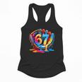Number 67 Baseball Glove Ice Cream Drip Six Seven Meme Flowy Tank
