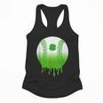 St Patricks Day Shamrock Baseball Irish Boys Kids Men Flowy Tank