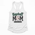 Baseball Mom Green Varsity Baseball Mama Cute Mother's Day Flowy Tank