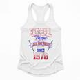Baseball Mom Loud & Proud Since 1976 Raglan Baseball Tee Flowy Tank Baseball Mom Loud & Proud Since 1976 Raglan Baseball Tee Flowy Tank
