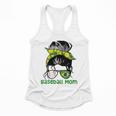 Brazil Baseball Mom Messy Bun Flowy Tank