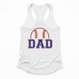 Dad Of Rookie 1st Birthday Baseball Boy Family Matching Flowy Tank