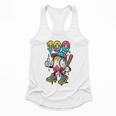 Ice Cream Drip Baseball Party 100 Days Of School Teacher Flowy Tank Ice Cream Drip Baseball Party 100 Days Of School Teacher Flowy Tank