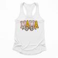 Leopard Baseball Softball Mama Bow Softball Baseball Mom Flowy Tank