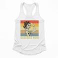 Retro Baseball Mom Sport Lover Vintage Flowy Tank