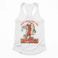 Retro Just Here For The Hotdogs Baseball Mom Sport Lover Flowy Tank Retro Just Here For The Hotdogs Baseball Mom Sport Lover Flowy Tank