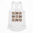 Soccer Bow Game Day Baseball Coquette Bow Women Girls Flowy Tank