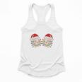 Stop Staring At My Balls Comedy Christmas Baseball Flowy Tank
