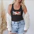 Ball Mom Bow Tie Baseball Mom Flowy Tank