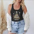 Baseball Christmas Tree Lights Flowy Tank