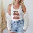 Heart Glasses Baseball Mama Baseball Mom Mother's Day Flowy Tank