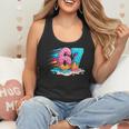 Baseball Drip Ice Cream 67 Graffiti Splash Melt Flowy Tank