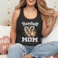 Baseball Mom Leopard Heart Matching Family Flowy Tank