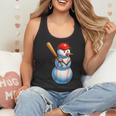 Baseball Snowman Merry Christmas Xmas Pajamas Men Women Kids Flowy Tank Baseball Snowman Merry Christmas Xmas Pajamas Men Women Kids Flowy Tank
