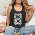 Jersey Number 8 Eight T-Shirt Football Number Baseball Mom Flowy Tank Jersey Number 8 Eight T-Shirt Football Number Baseball Mom Flowy Tank
