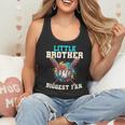 Little Brother Biggest Fan Baseball Cream Drip Crossed Bats Flowy Tank Little Brother Biggest Fan Baseball Cream Drip Crossed Bats Flowy Tank