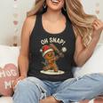 Oh Snap Gingerbreadman Baseball Christmas Men Boys Toddlers Flowy Tank Oh Snap Gingerbreadman Baseball Christmas Men Boys Toddlers Flowy Tank