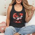 Valentines Day Six Seven Baseball 6 7 Meme Dab Heart Boys Flowy Tank