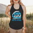 100 Days Of School Baseball Drip Ice Cream Kid Boy 100th Day Flowy Tank