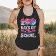 100 Days Of School Baseball Lover Donut Drip Boy Girl Flowy Tank