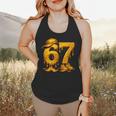 67 Brain Rot Meme Baseball Ice Cream Drip For Kids & Teens Flowy Tank