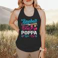 Baseball Or Bows Poppa Loves You Gender Reveal Flowy Tank Baseball Or Bows Poppa Loves You Gender Reveal Flowy Tank