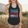 Baseball Or Bows Uncle Loves You Gender Reveal Flowy Tank Baseball Or Bows Uncle Loves You Gender Reveal Flowy Tank