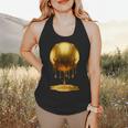 Baseball Dripping Drip Gold Sport Player Coach Baller Flowy Tank