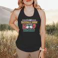I Am A Baseball Mom With A Hood Playlist Flowy Tank