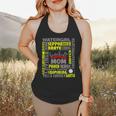 Baseball Mom Traits For Great Mothers Grey And Yellow Flowy Tank Baseball Mom Traits For Great Mothers Grey And Yellow Flowy Tank