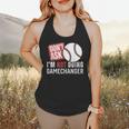 Don't Ask I'm Not Doing Gamechanger Sarcastic Baseball Quote Flowy Tank