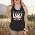 Floral Baseball Mom Mother's Day Cute Baseball Mama Mommy Flowy Tank Floral Baseball Mom Mother's Day Cute Baseball Mama Mommy Flowy Tank