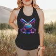 Neon Dripping Baseball And Bats Colorful Sports Art Flowy Tank Neon Dripping Baseball And Bats Colorful Sports Art Flowy Tank