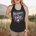 Respect The Drip Baseball Player Flowy Tank Respect The Drip Baseball Player Flowy Tank