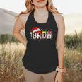 Santa Bruh Baseball Christmas Xmas Meme Pajamas Family Flowy Tank