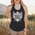I Teach My Kids To Hit & Steal Baseball Player Coach Dad Tee Flowy Tank I Teach My Kids To Hit & Steal Baseball Player Coach Dad Tee Flowy Tank