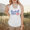 Cute Baseball Mom Heart Matching Mama Mother's Day Women's Flowy Tank Cute Baseball Mom Heart Matching Mama Mother's Day Women's Flowy Tank